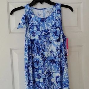 SOLD NWT Lilly Pulitzer Luella Dress Coastal Blue